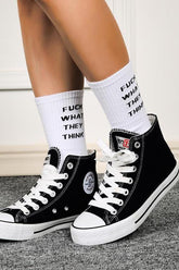 Scheiß auf die Socke, die sie denken